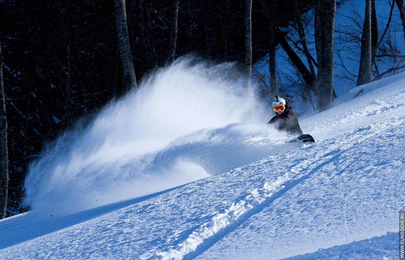 Фрирайд на курорте Роза Хутор